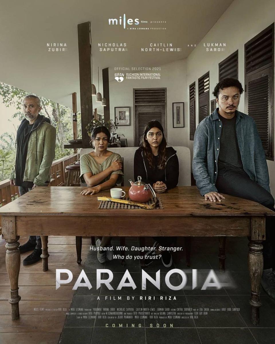 poster paranoia film (instagram.com/MilesFilms)