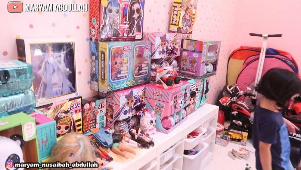 kamar mainan Ria Ricis (YouTube.com/Maryam Abdullah)