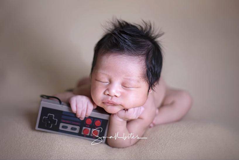 potret newborn Kenzo (Instagram.com/rittarrajagukguk)