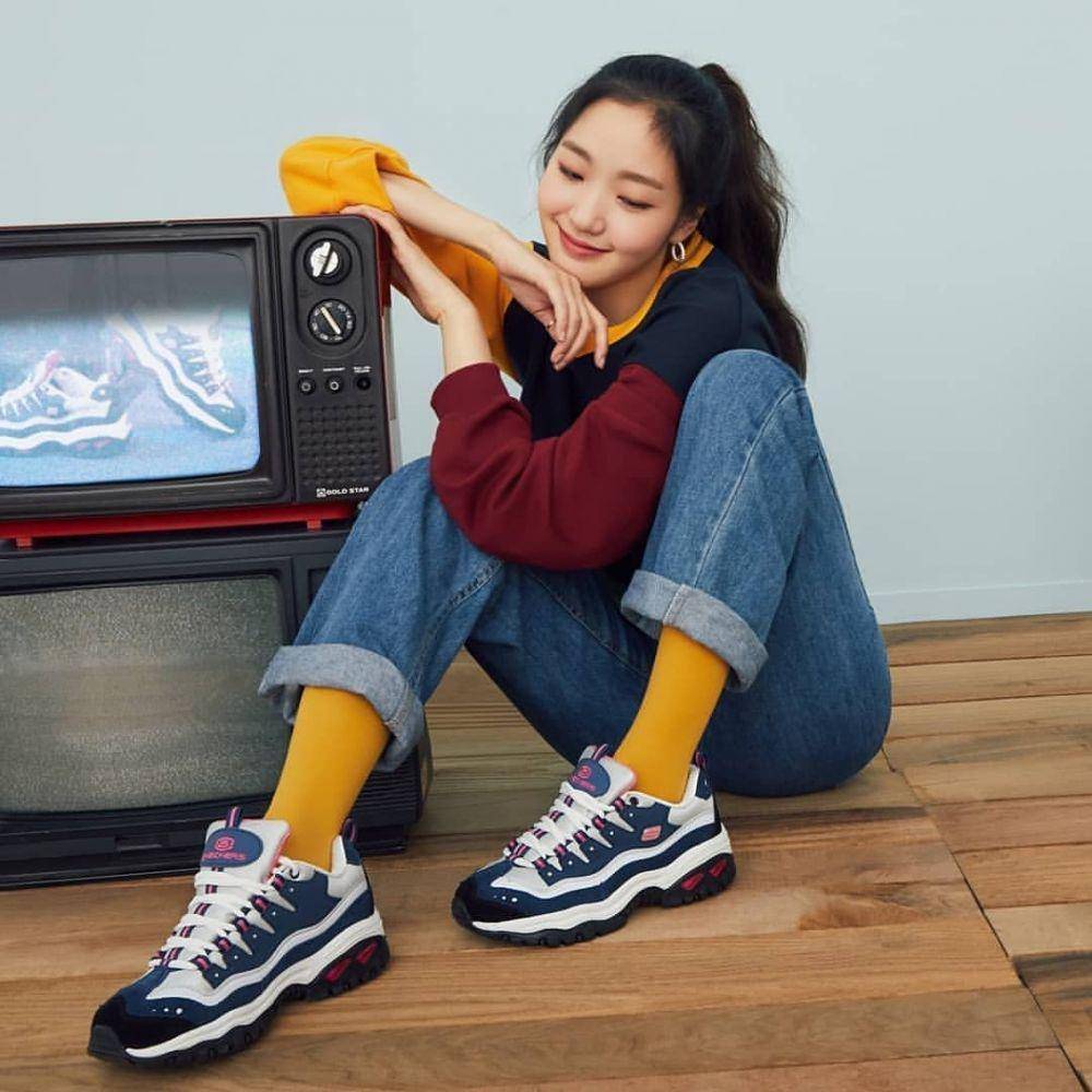 Celana jeans Kim Go Eun (instagram.com/kimgoeun.id)