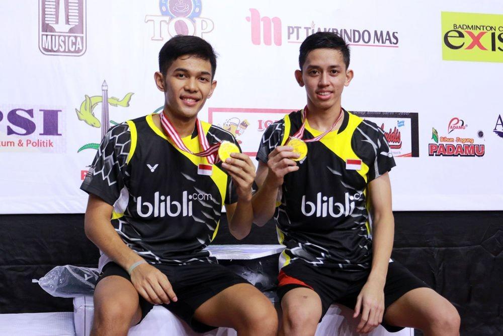 Fajar/Rian di Indonesia International Series 2016 (twitter.com/INABadminton)