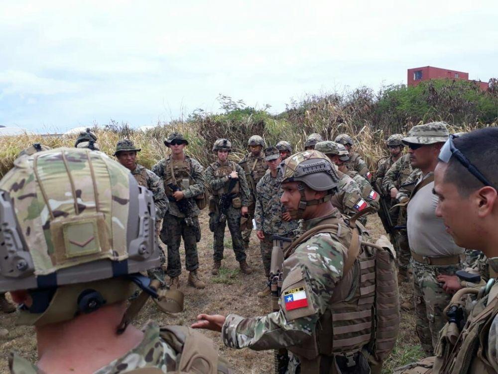 Tentara Chile di Araucania. (twitter.com/ClavdiaClau07)