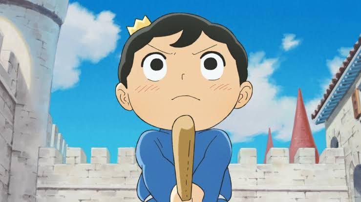 Bojji berlatih pedang (dok. WIT Studio/Ranking of Kings)