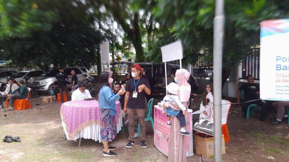 Cara Unik Komunitas Metro Galang Dana Kesembuhan Anak Difabel Rungu