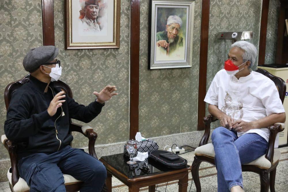 Cerita Ivanka Ajak Ganjar Kolaborasi Program Slankpreneurship