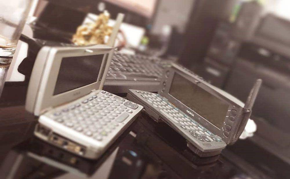 koleksi Nokia Communicator Bli Pande (dok. pribadi/Pande Nyoman Artawibawa)