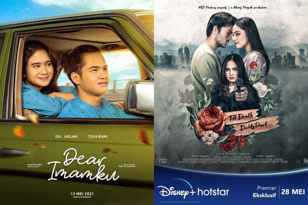 Poster film Dear Imamku dan Till Death Do Us Part (instagram.com/tissabiani | instagram.com/filmtilldeathdouspart)