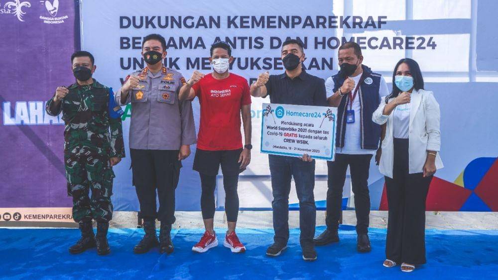 Kru diberikan peralatan prokes secara gratis (Dok ITDC)