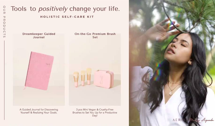 Konferensi pers AERIS Beaute x Maudy Ayunda. Kamis (4/11/2021). IDN Times/Fajar Laksmita