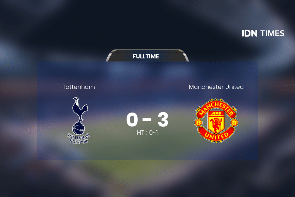 Manchester United Permalukan Tottenham di Kandangnya