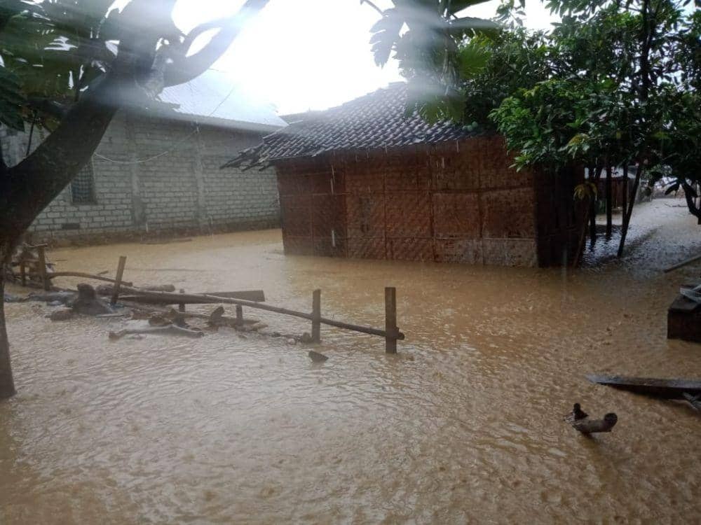 Dua Desa di Lombok Tengah Diterjang Banjir, Ratusan Orang Terdampak