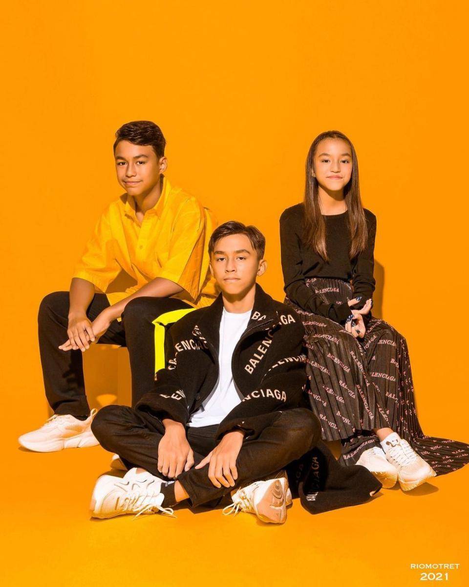 potret Lionel Nathan, Diego Andres, dan Quinesha Sabrina (instagram.com/dagnesia)