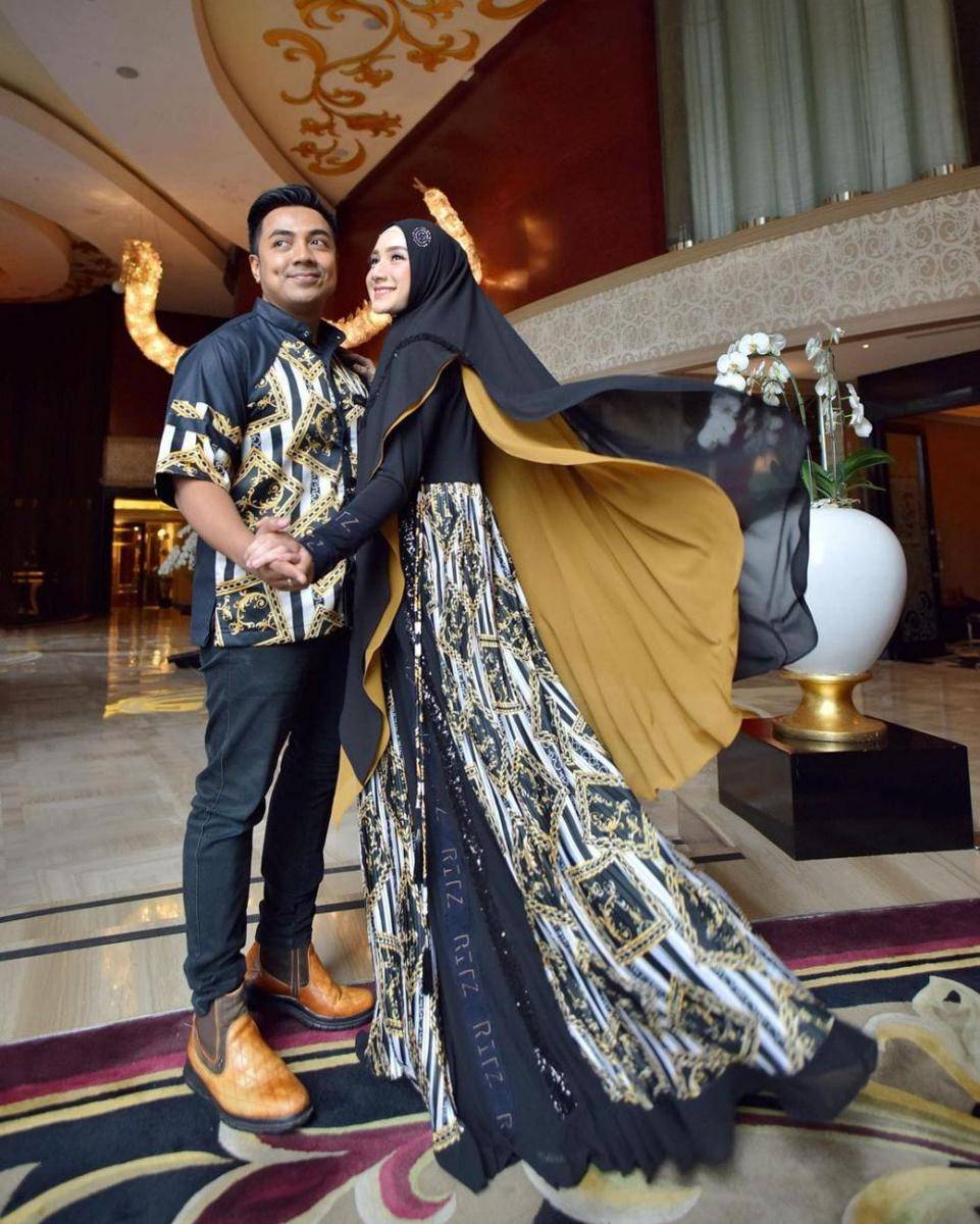 Riza Muhammad dan istri (instagram.com/_indrigiana_)