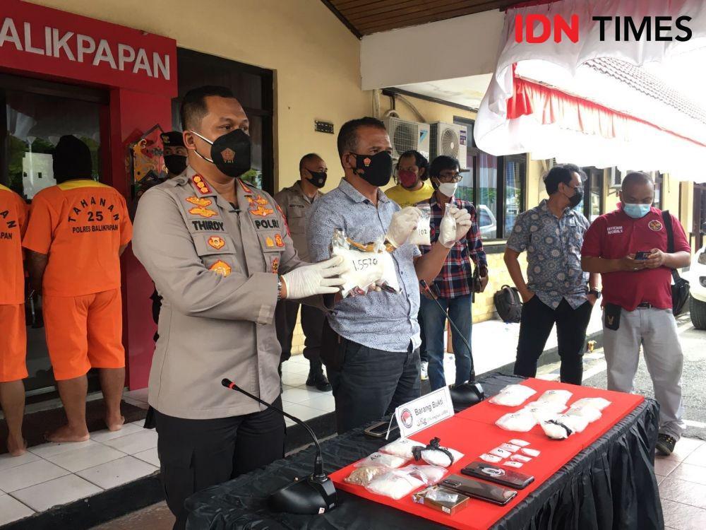 Awas! Peredaran 3,1 Kg Sabu di Balikpapan Digagalkan Polisi