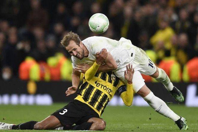 Tottenham vs Vitesse di Conference League. (ANTARA FOTO/Reuters-Peter Cziborra)