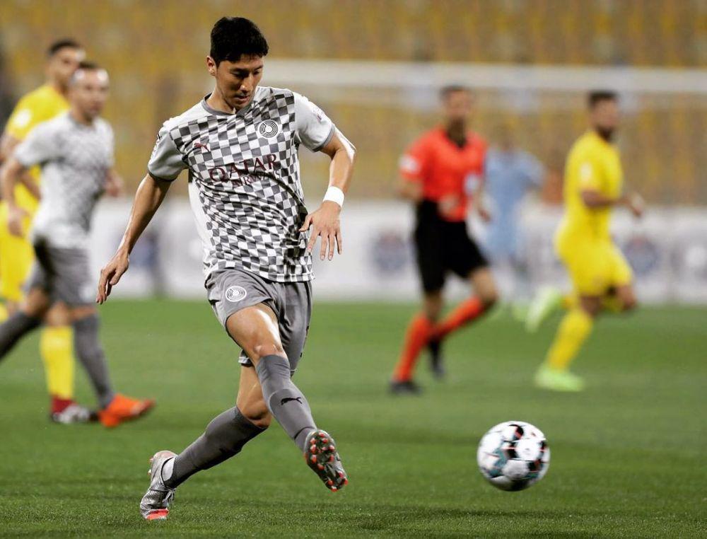 Jung Woo-Young saat tampil membela Al-Sadd. (instagram.com/wooyon5)