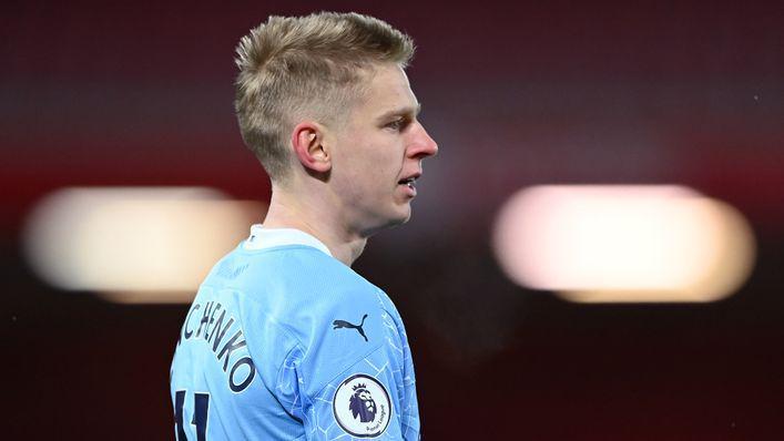 Oleksandr Zinchenko bersama Manchester City (livescore.com)