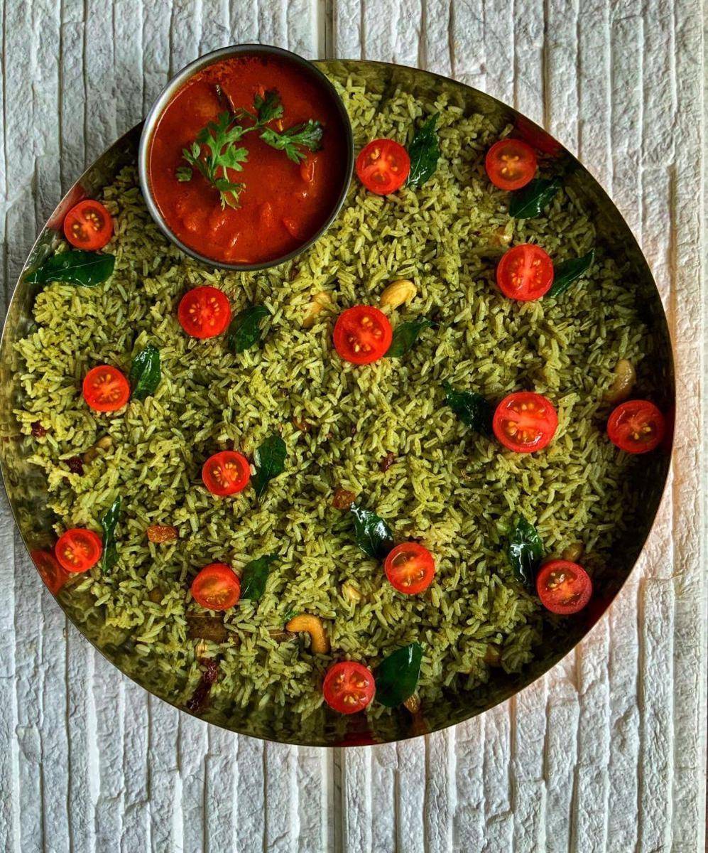 pudina rice (instagram.com/zaika_e_singapura)