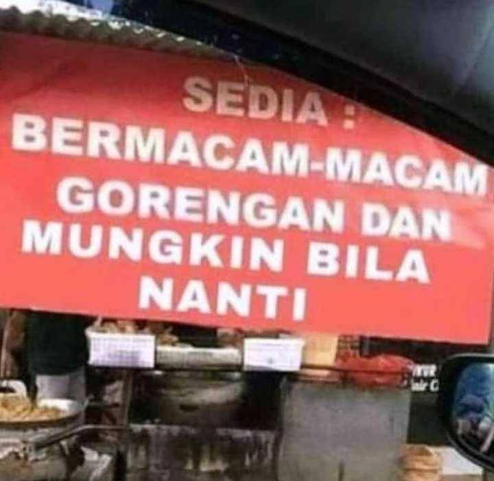 potret spanduk warung makan (instagram.com/memecomic.id)