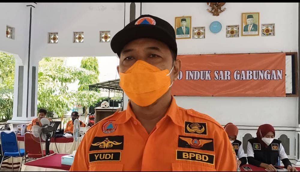 Kepala BPBD Kabupaten Tuban Yudi Irwanto saat memberikan keterangan kepada wartawan. IDN Times/Imron
