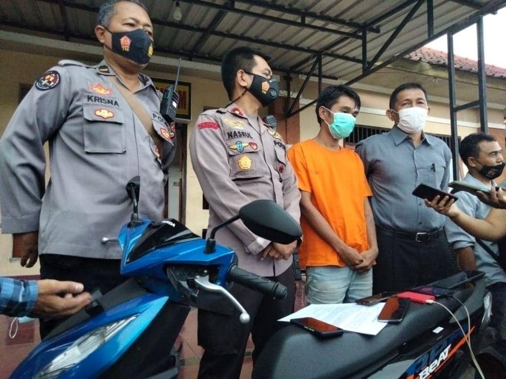 Polisi Ringkus Spesialis Pencuri Kendaraan Bermotor di Mataram
