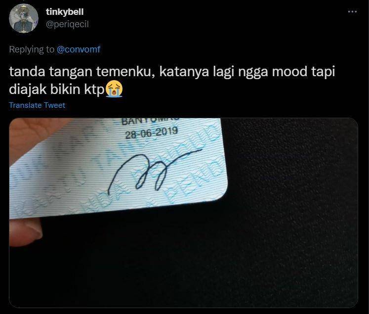 tanda tangan KTP warganet (twitter.com/periqecil)