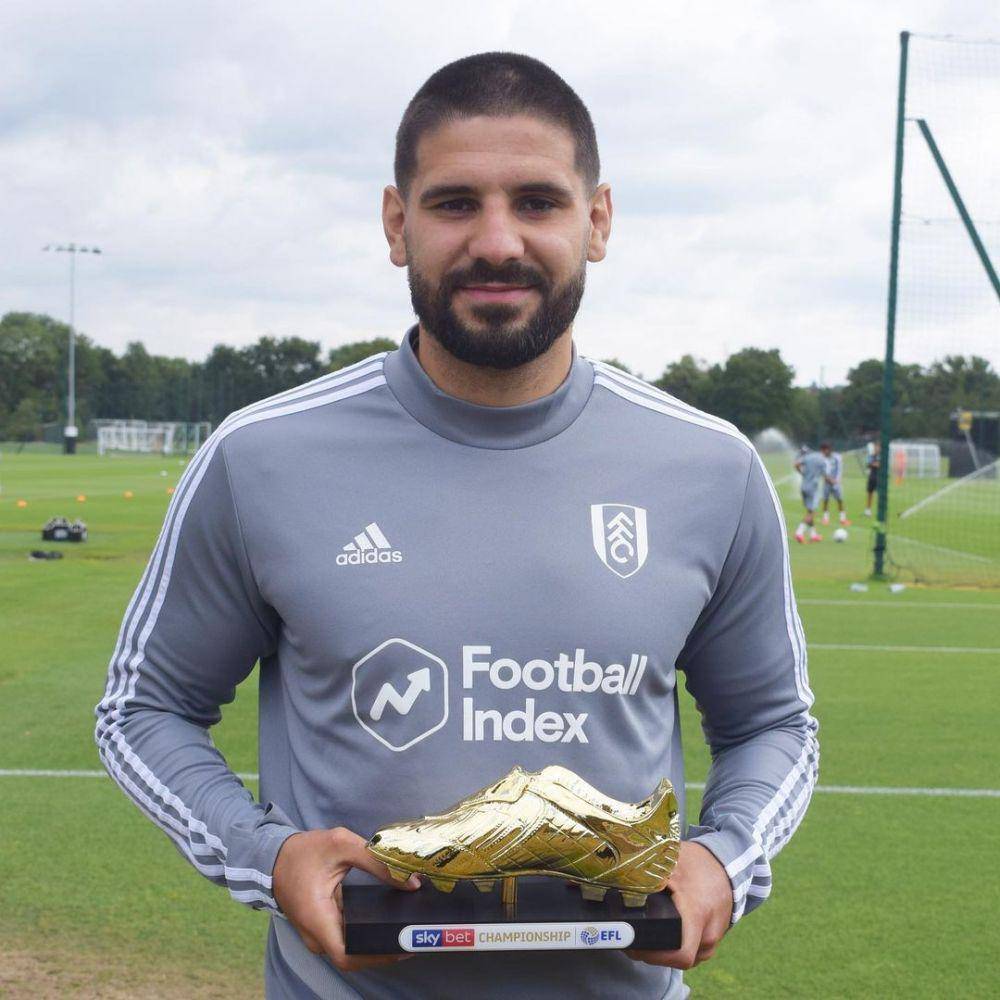 Aleksandar Mitrovic menyabet penghargaan. (instagram.com/fulhamfc)