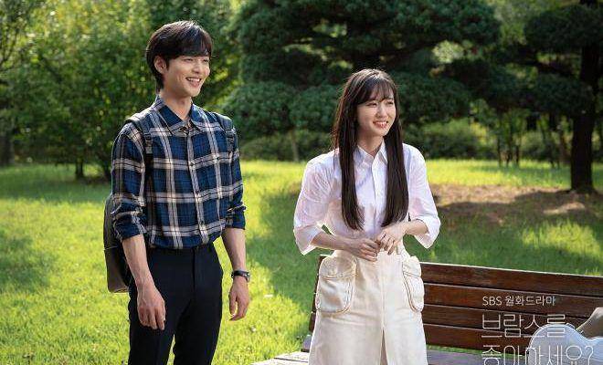 Potret Park Eun Bin dan Kim Min Jae dalam drama "Do You Like Brahms?" (hellokpop.com)