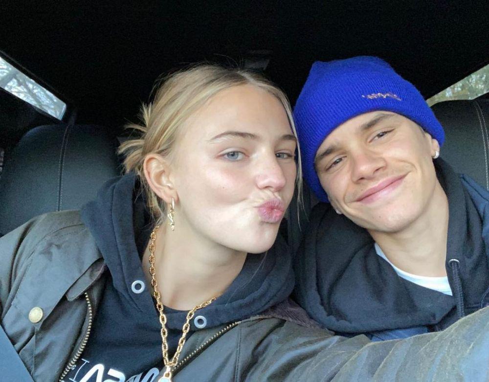 potret Romeo Beckham bersama Mia Regan (instagram.com/romeobeckham)