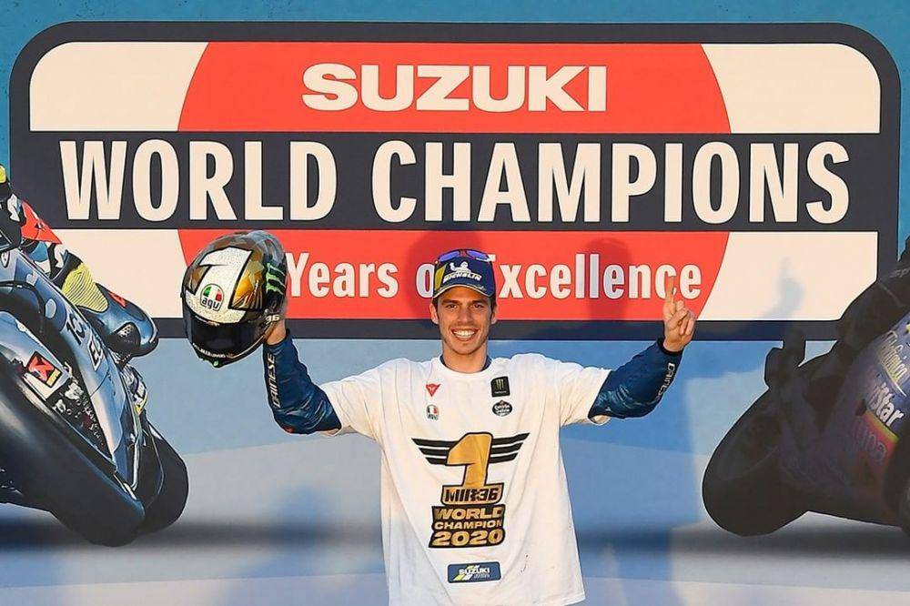 Joan Mir pada MotoGP World Championship 2020. (instagram.com/joanmir36official)