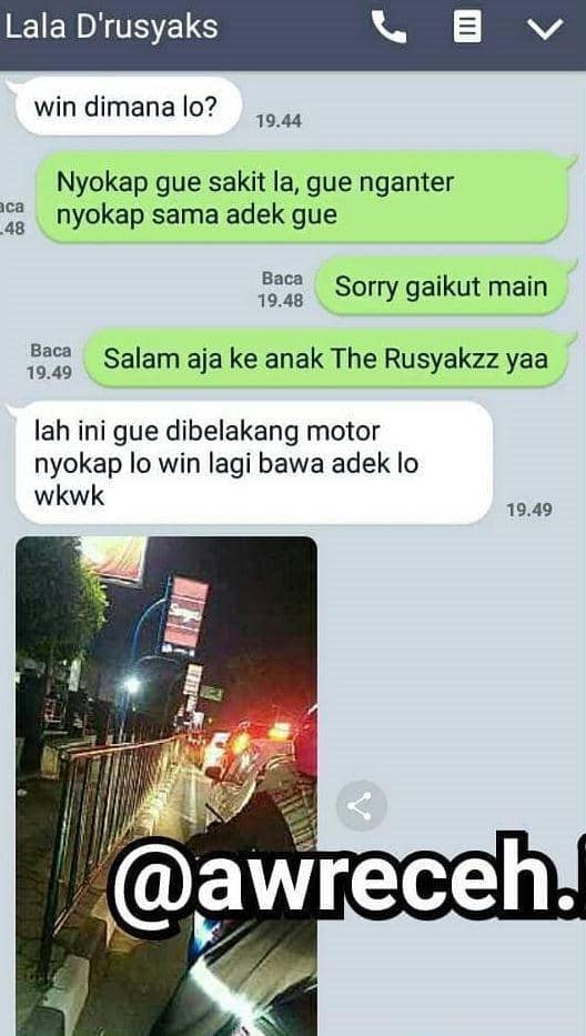 chat ketahuan bohong (instagram.com/awreceh.id)