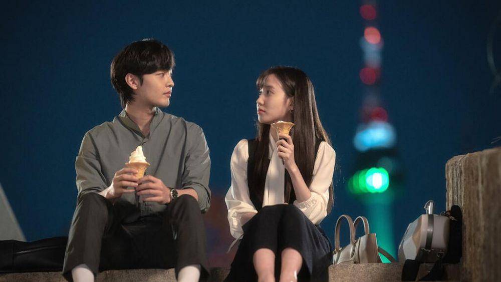 Potret Park Eun Bin dan Kim Min Jae dalam drama "Do You Like Brahms?" (moviepilot.de)