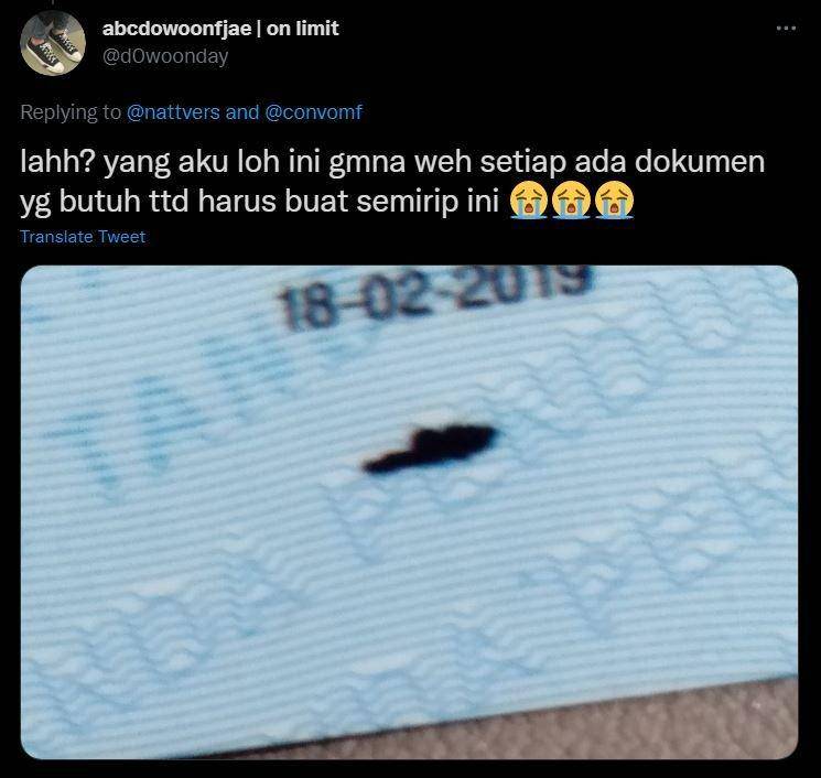 tanda tangan KTP warganet (twitter.com/d0woonday)