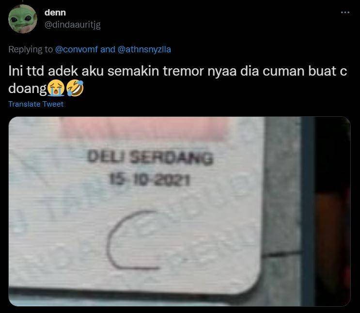 tanda tangan KTP warganet (twitter.com/dindaauritjg)
