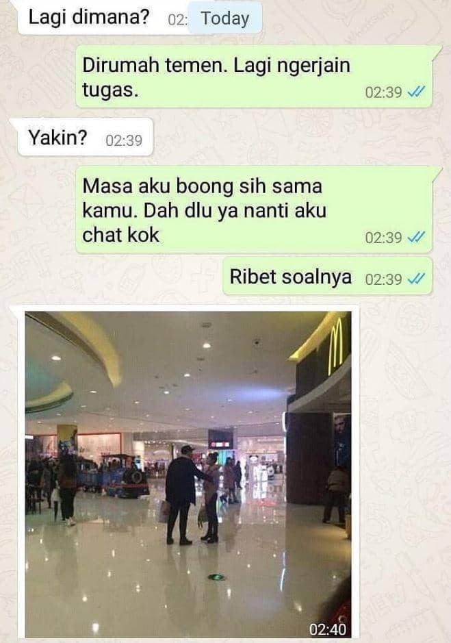 chat ketahuan bohong (instagram.com/receh.id)