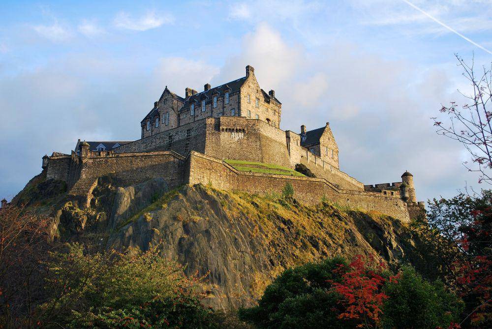 Edinburgh Castle, Skotlandia (pixabay.com/the_iop)