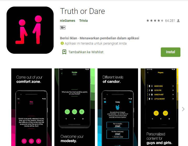 Truth or Dare (dok. nixGames/Dhama Ihram)