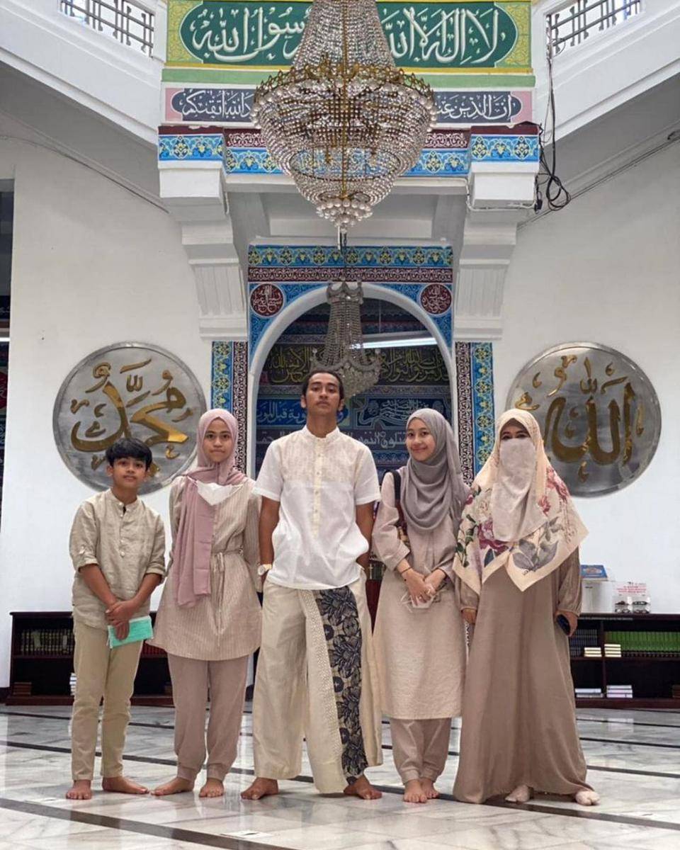 Abidzar Al Ghifari dan keluarga (instagram.com/abidzar73)