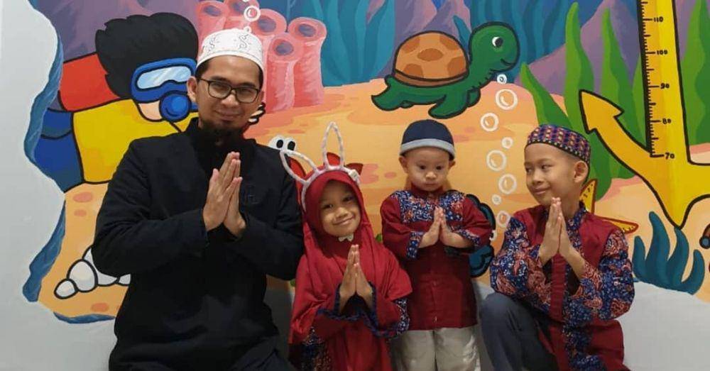 potret ustaz Adi Hidayat dan buah hati (instagram.com/adihidayatofficial)
