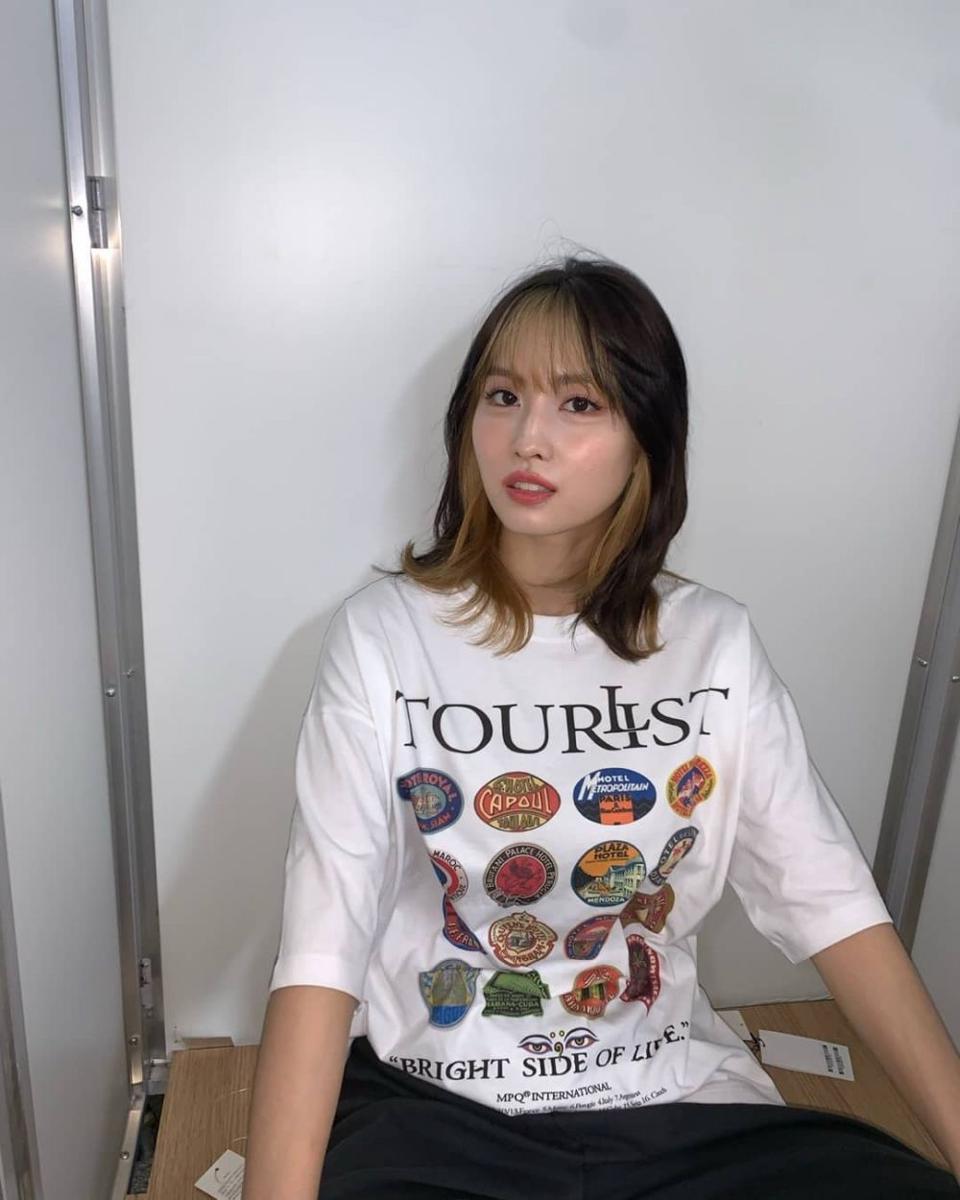 potret Momo TWICE (instagram.com/twicetagram)