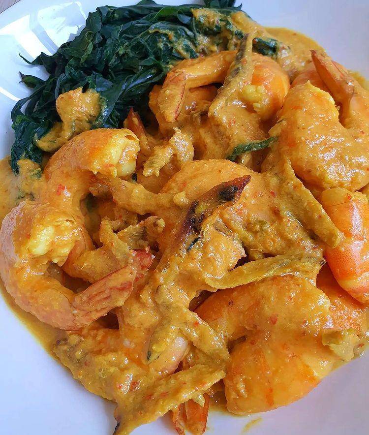 Gulai udang aceh (Instagram.com/poponienie)
