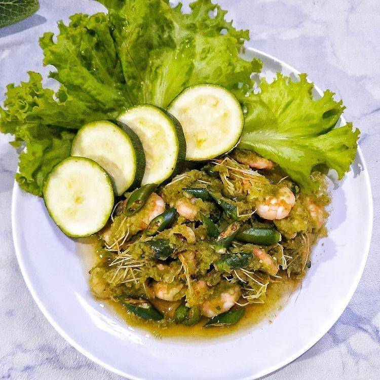 Udang cabe ijo (Instagram.com/hanikchr)