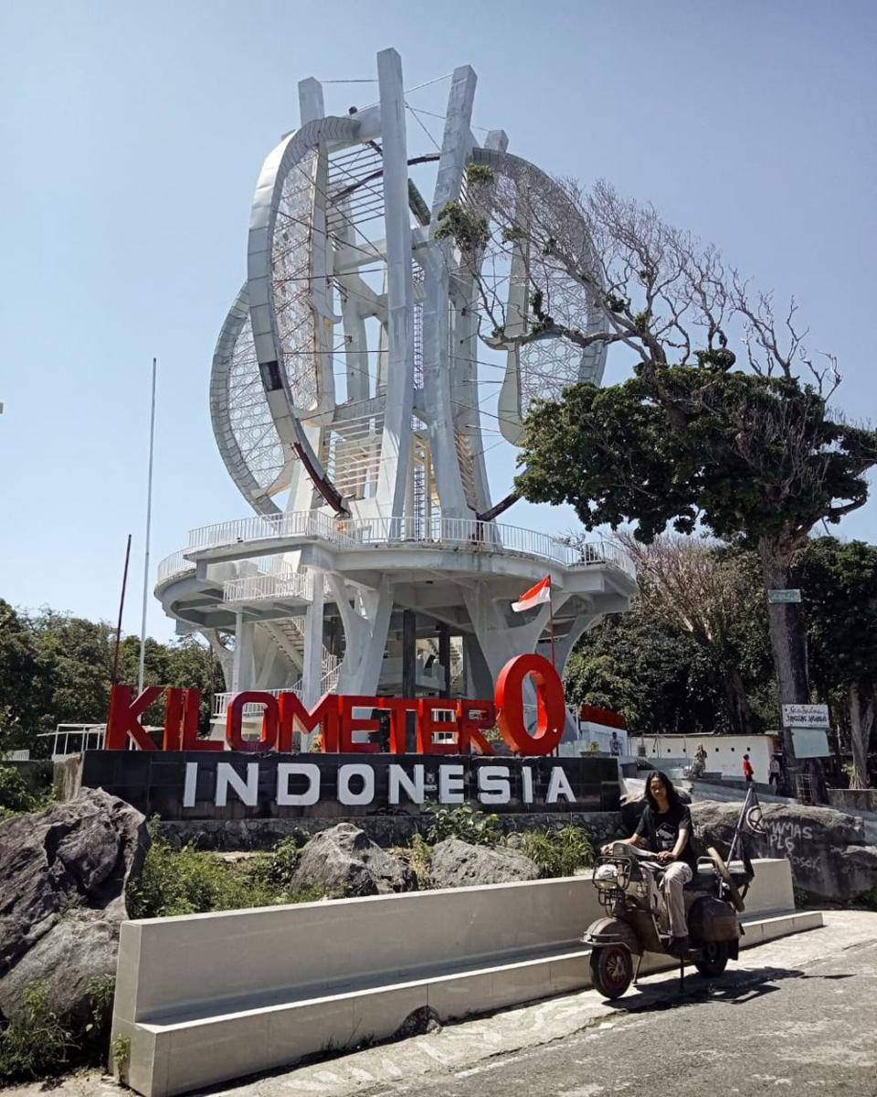 Potret Titik Nol Kilometer Indonesia (instagram.com/revianoharbiyudha)