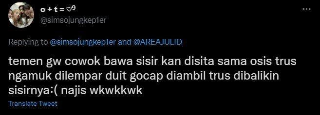 curhat barang disita OSIS (twitter.com/simsojungkep1er)