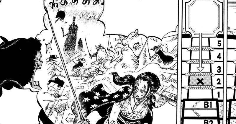 Nico Robin diincar CP-0 di One Piece 1031. (Dok. Shueisha/One Piece)