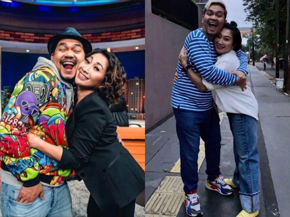 10 Potret 18 Tahun Persahabatan Indy Barends dan Indra Bekti, Kompak!