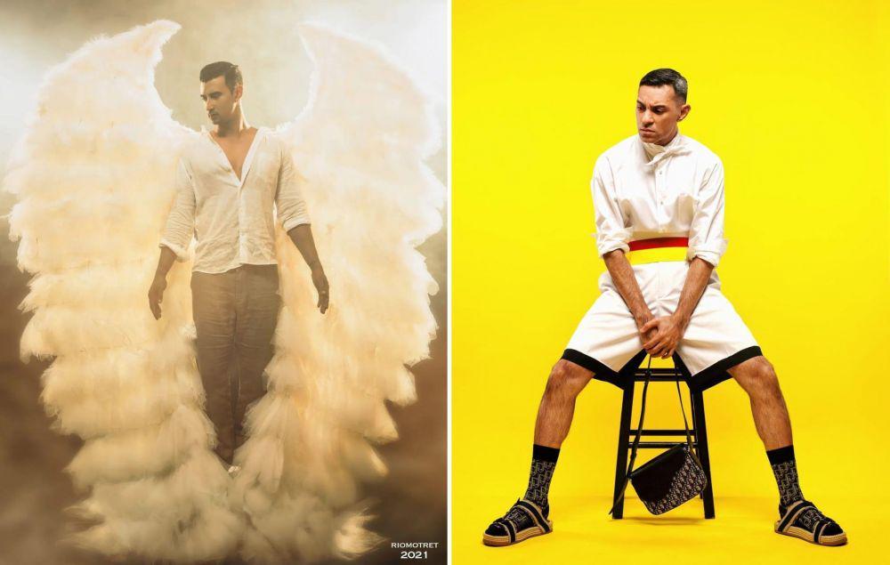 9 Gaya Pemotretan ala Artis Pria Keturunan Arab