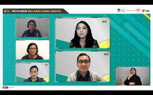 Siberkreasi, Kominfo, dan Facebook Gelar Diskusi Metaverse Era Baru Digital, Kamis (4/11/2021)