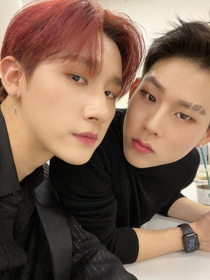 Joohoney dan I.M MONSTA X (twitter.com/OfficialMonstaX)
