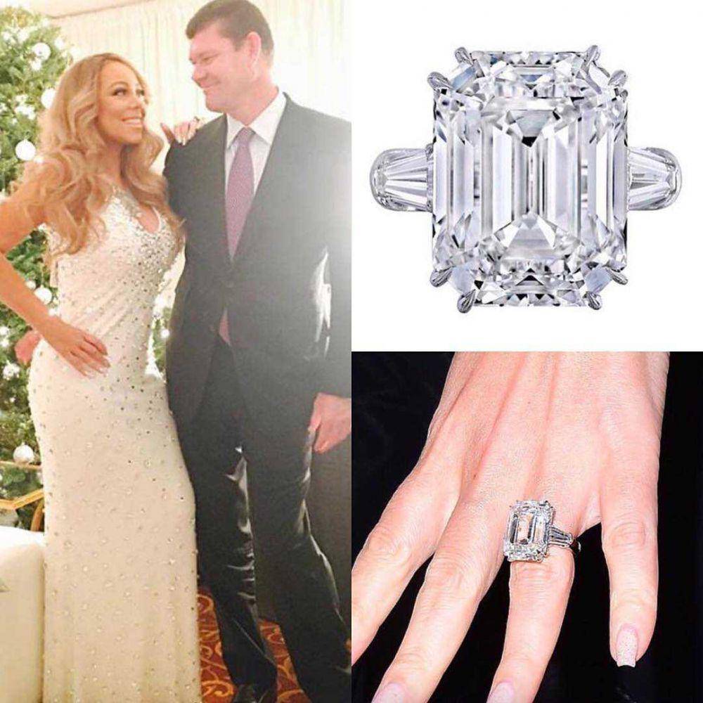 Cincin tunangan Mariah Carey (instagram.com/noodzboutique)